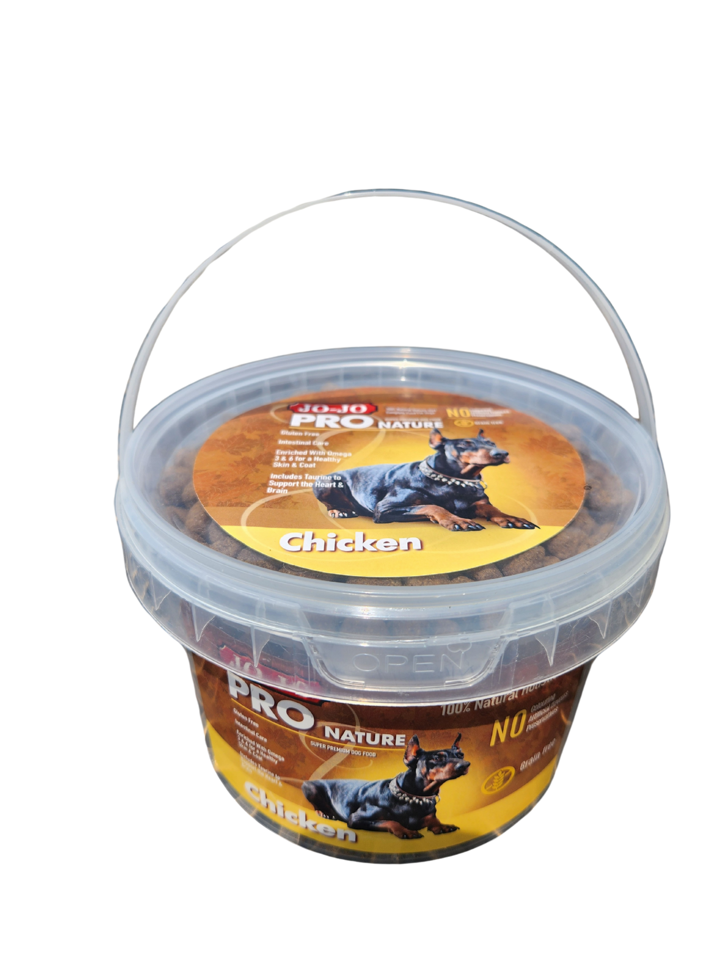 JOJO PRO Nature Chicken Dry dog food tub 1kg