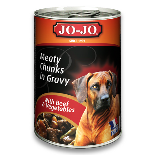 JOJO Premium Adult Beef and Vegetables 24 x 400g