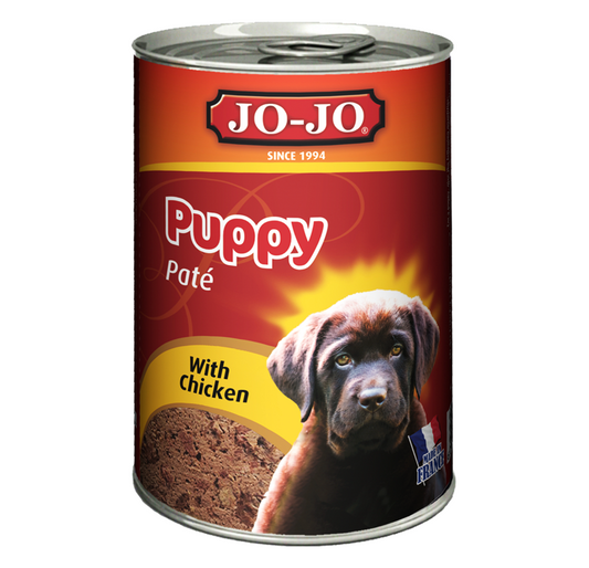 JOJO Premium Puppy Pate Chicken 24 x 400g