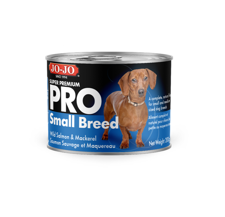JOJO PRO Small Breed Wild Salmon & Mackerel Mousse 12 x 200g