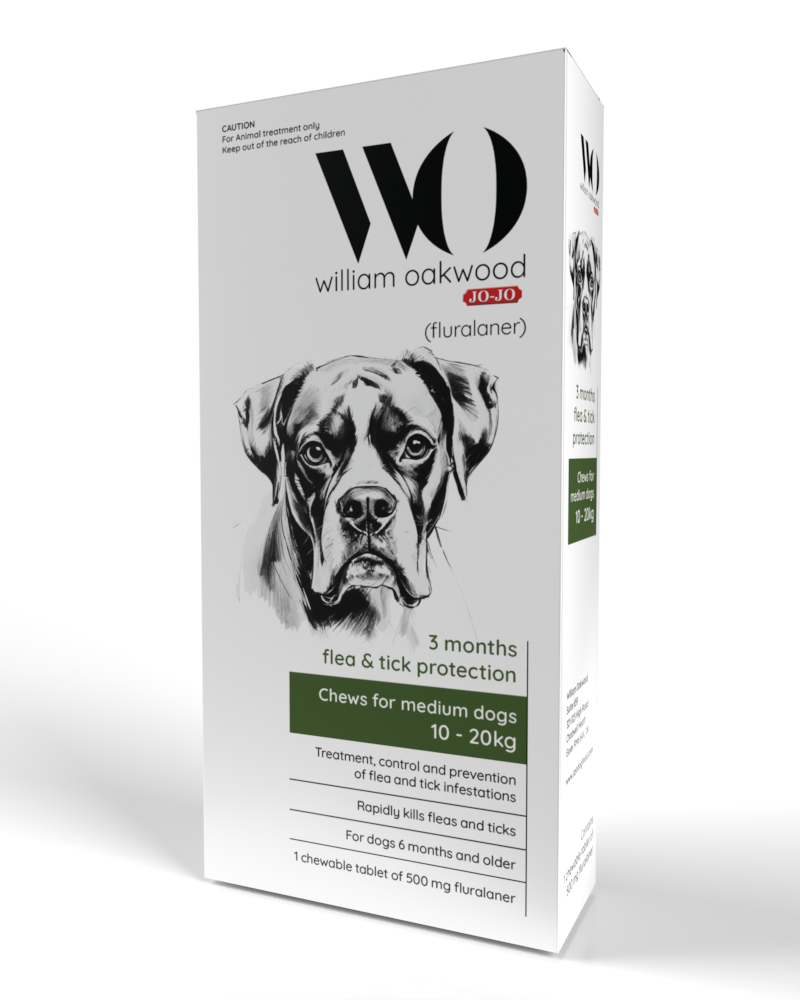 William Oakwood Fluralaner Chewable Tablets