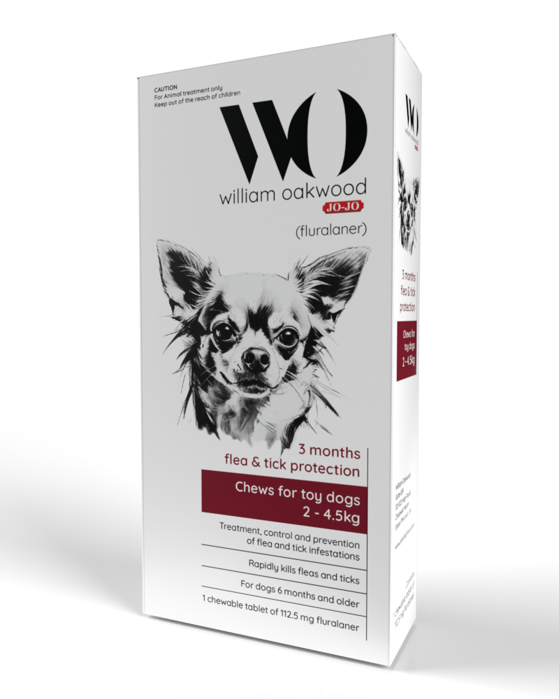 William Oakwood Fluralaner Chewable Tablets