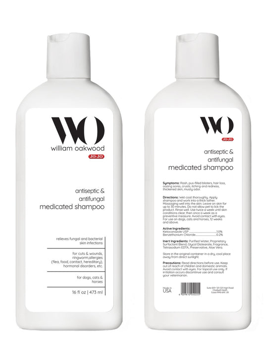 William Oakwood antiseptic & antifungal medicated shampoo