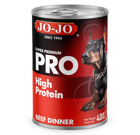 Best dog food in Nigeria. Super premium dog food JOJO PRO high protein beef dinner. Best dog food in Nigeria.