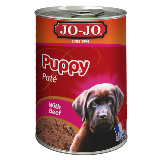 JOJO Premium Puppy Beef pate 24 x 400g