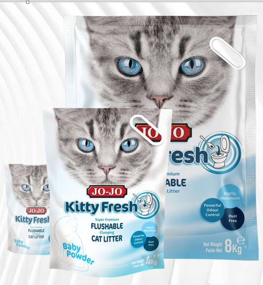JOJO KITTY FRESH Flushable Cat sand